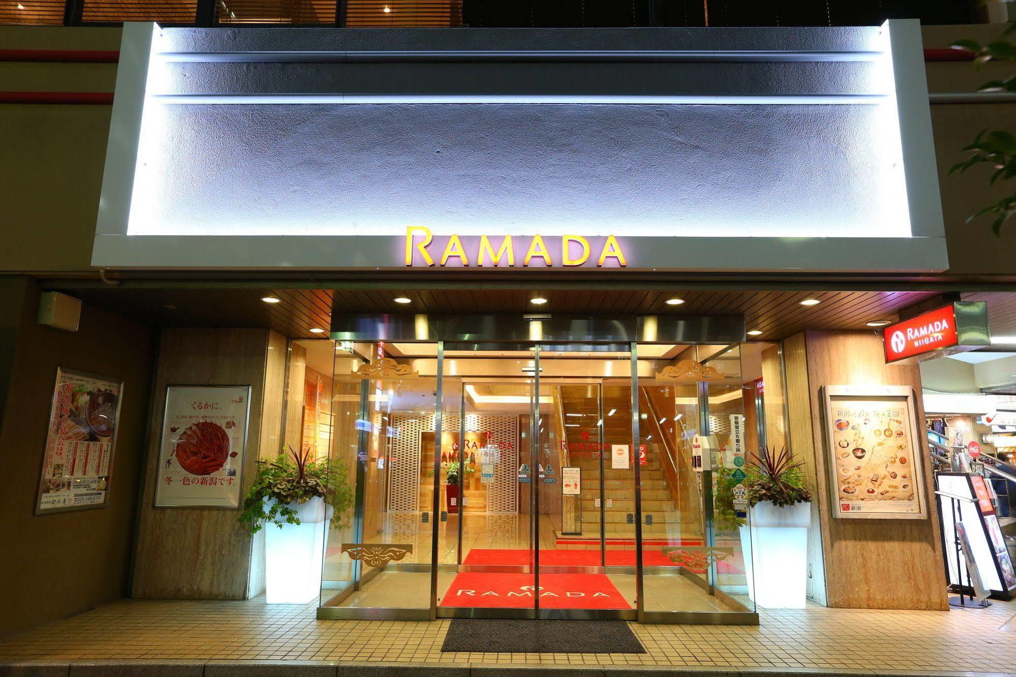 Hotel Global View Niigata Bagian luar foto